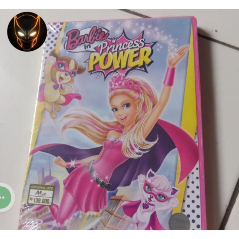DVD Original Barbie - In Princess Power Segel Teks Indonesia