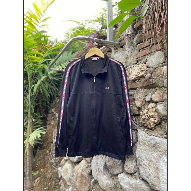 Tracktop Fila Black Tapped Second Original