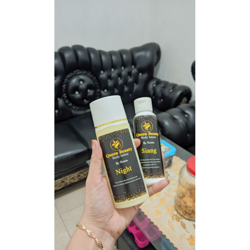 PAKET DAY & NIGHT LOTION - Queen Beauty by Faridatus