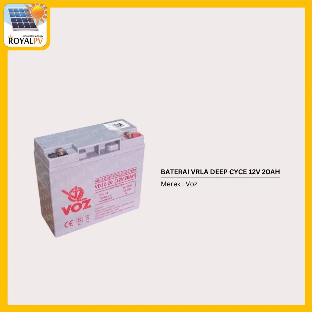 Baterai ups voz 12v 20ah, aki ups 12v 20ah, battery ups 12v 20ah