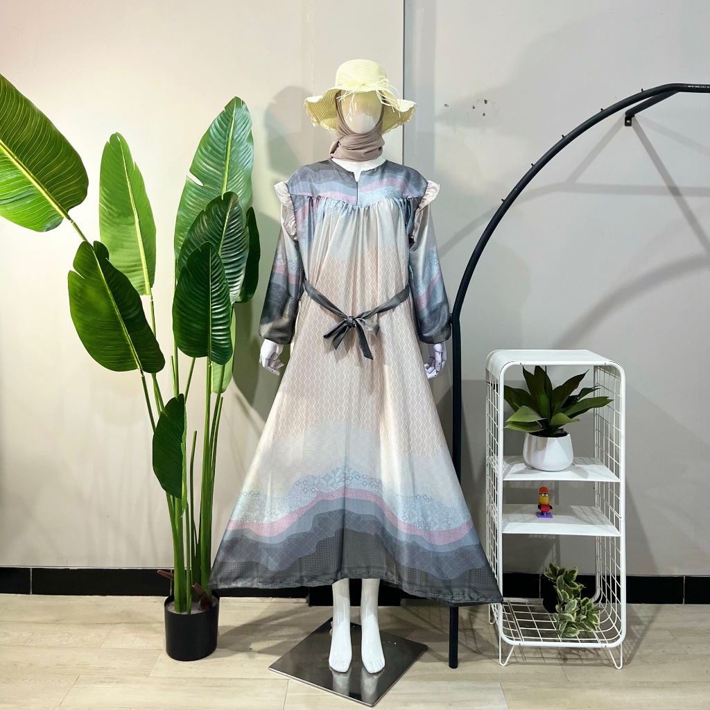 Gamis Armani Silk Jumbo Busui - Gamis Kekinian Terbaru 2025