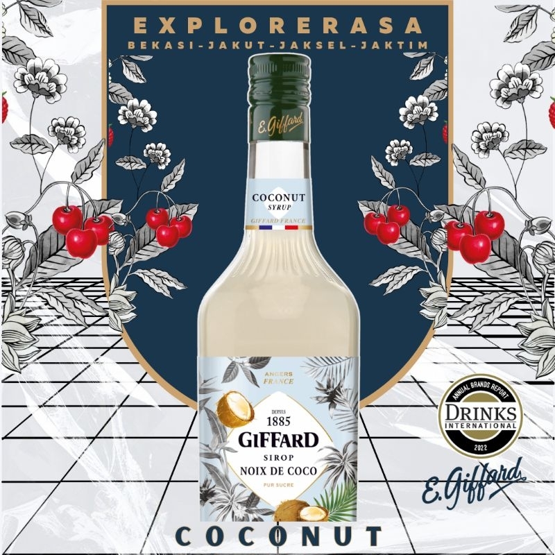 

Giffard syrup rasa Coconut 1liter