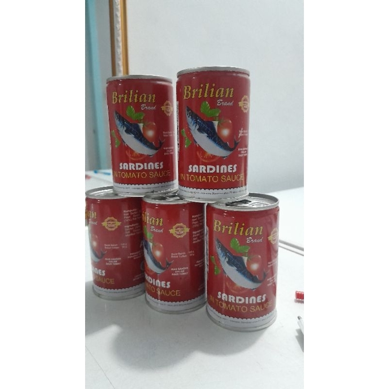 

sardenbrilian 155gr paket 5 kaleng exspayer 2028