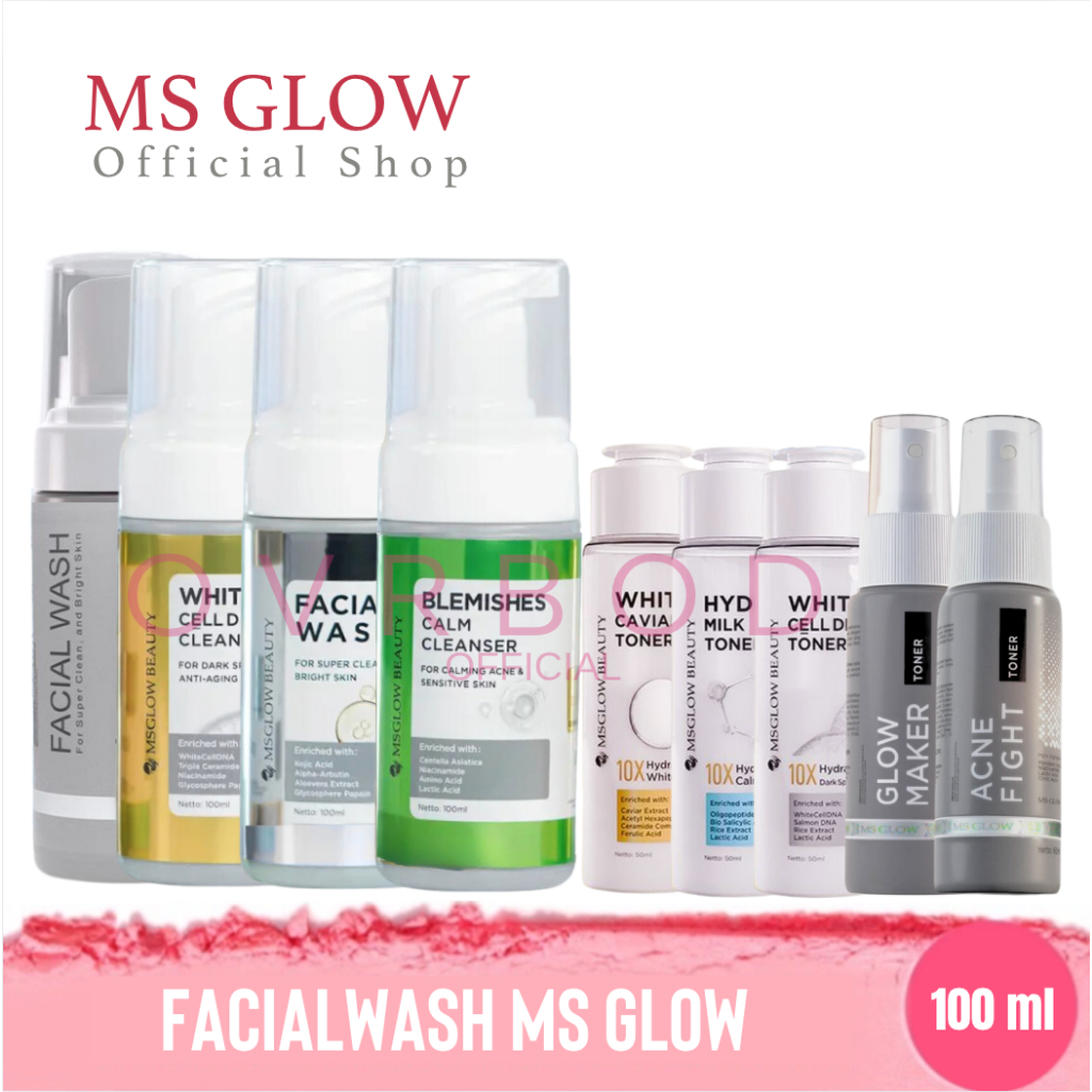 MS GLOW FACE WASH GOLDEN MS GLOW SABUN WAJAH