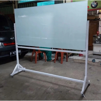 

glass whiteboard stand 100 x 200 cm