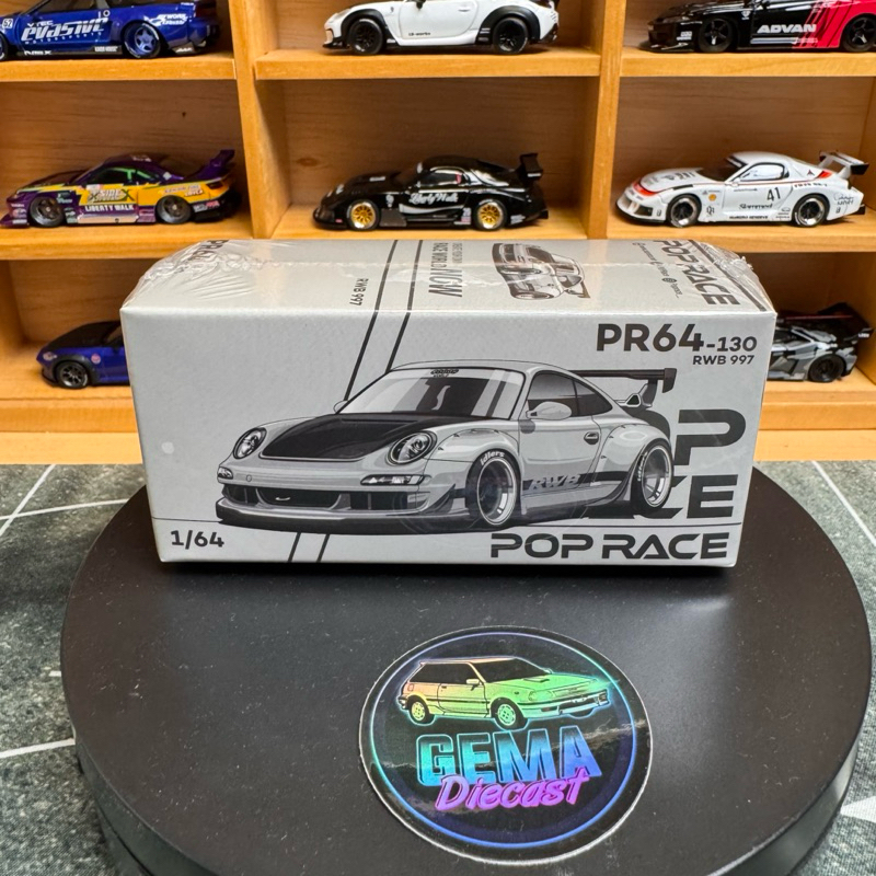 Pop Race Porsche 997 RWB PR64-130