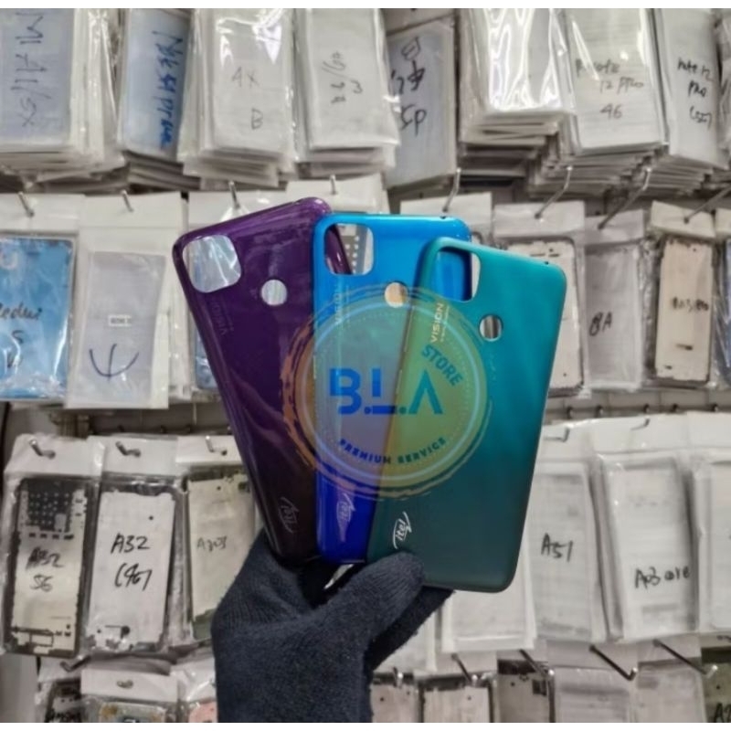 Tutup Belakang Backdoor Backcover Back Casing Itel Vision 1 L6005 Housing Cover Baterai