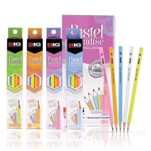 

Pensil BIG 2B Pastel Paradise 977 Big Perpack Isi 12