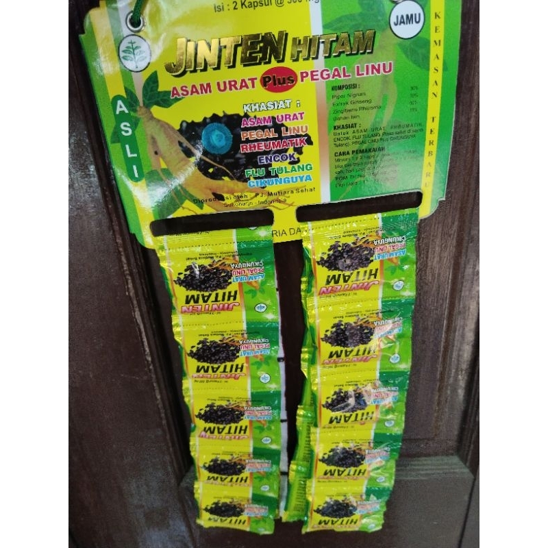 KAPSUL JINTEN HITAM ORIGINAL