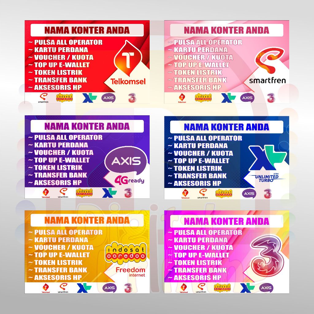 Sticker Etalase Konter /Stiker  Kaca Etalase Konter  / Sticker Dekorasi Konter