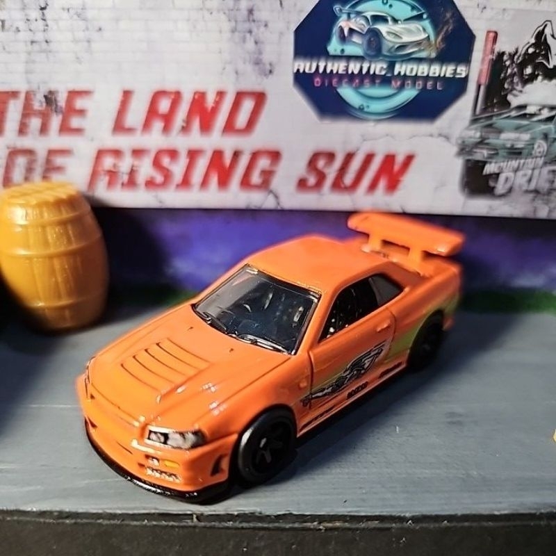 Nissan Skyline GT-R34 Premium Loose Mulus - Orange