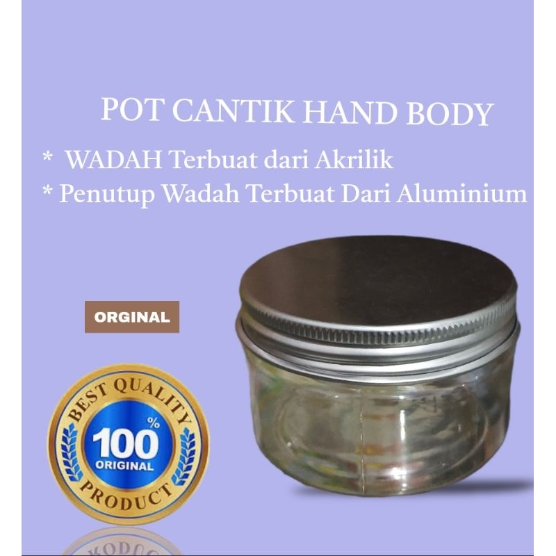 POT CANTIK  HAND BODY 100 gr IMPORT