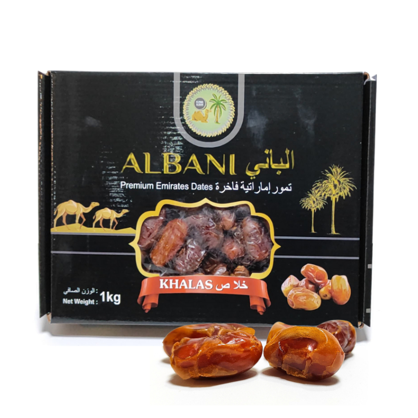 

[ COD ] KURMA KHALAS ALBANI PREMIUM 1KG / KURMA KHALAS / KURMA KHALAS AL SAAD / KHALAS ALBANI