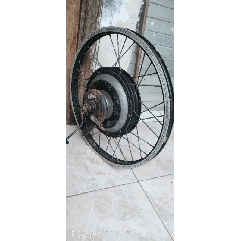 dinamo bldc bekas sepeda listrik 48V-350W-ring22