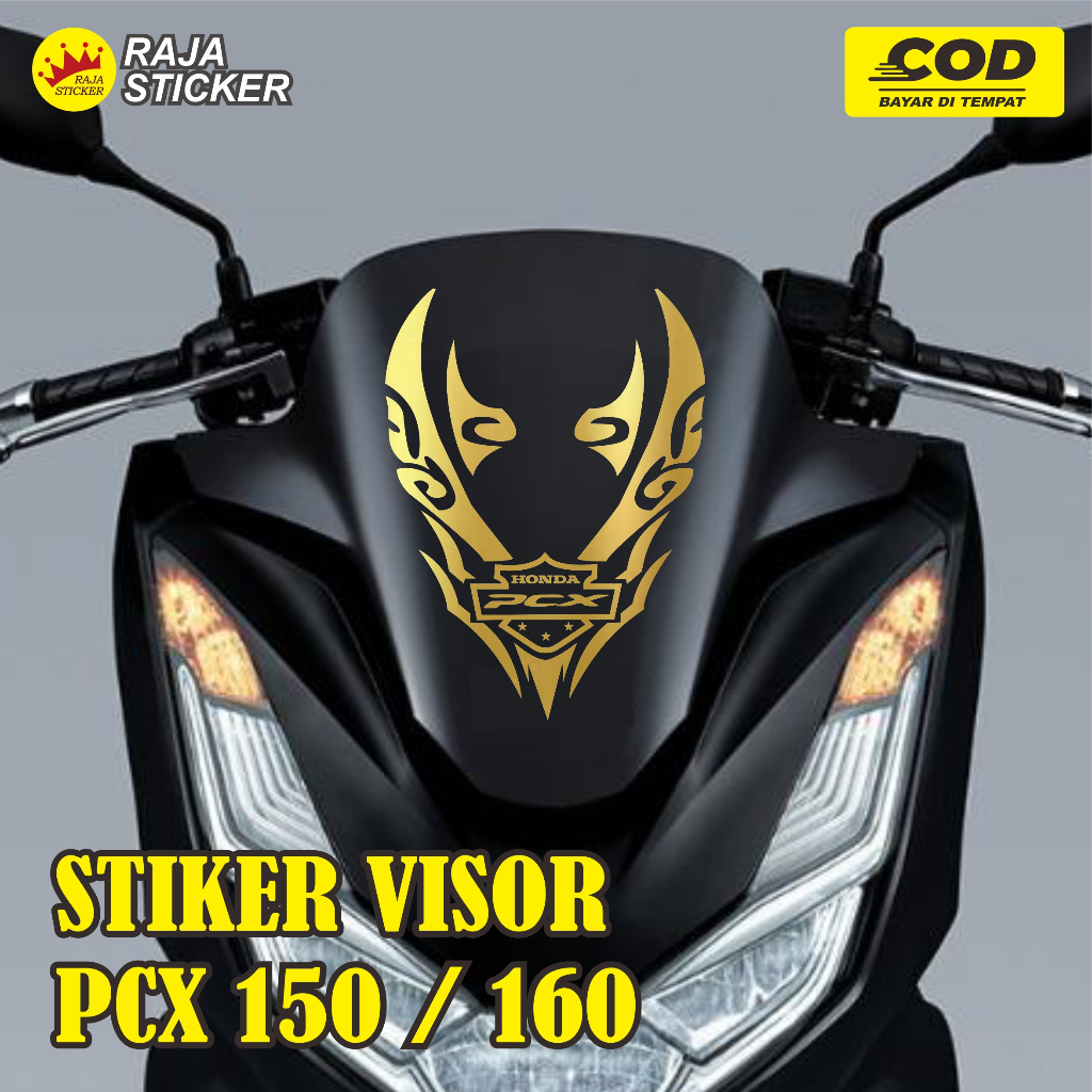 Stiker Visor Pcx / Stiker Visor Pcx 150/160 New / Stiker Visor Keren / Stiker