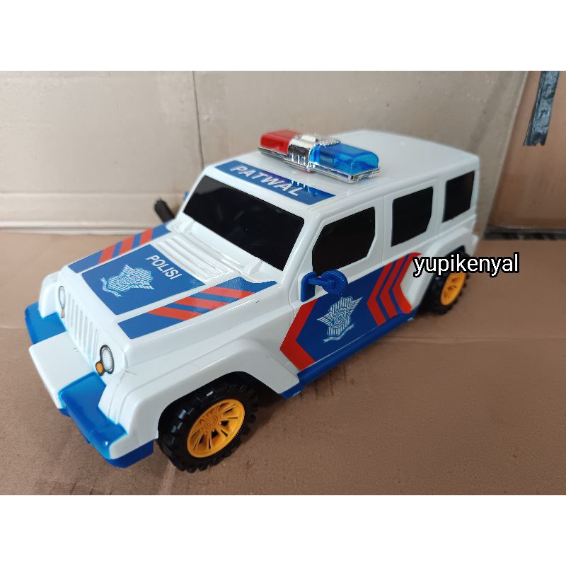 Mainan Mobil Polisi Jeep