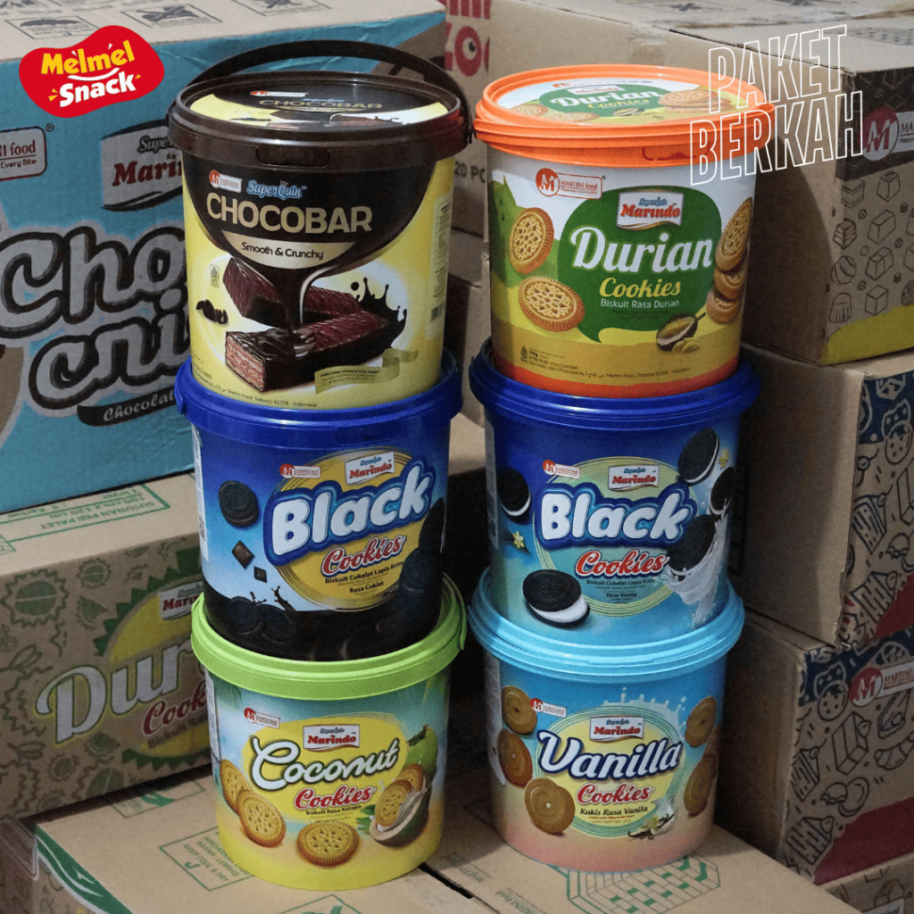 

(PAKET BERKAH DAPAT 6 TOPLES) PAKET SUPER LENGKAP Superquin Marindo Jajan Lebaran Kaleng Gift food Coklat dan aneka rasa