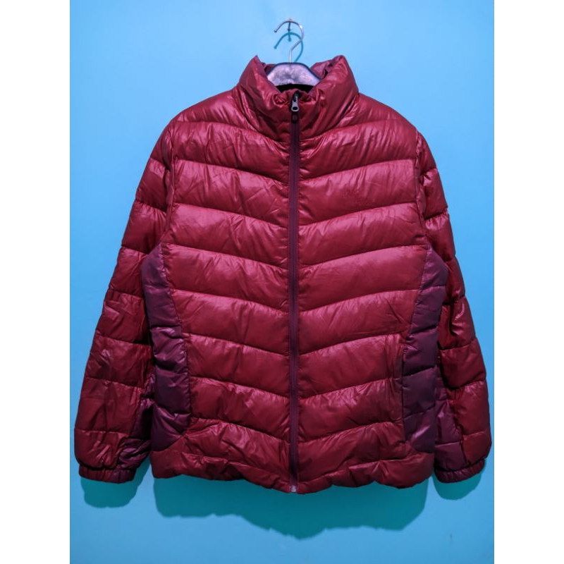 Jaket bulang wild roses bulu angsa jaket tebal