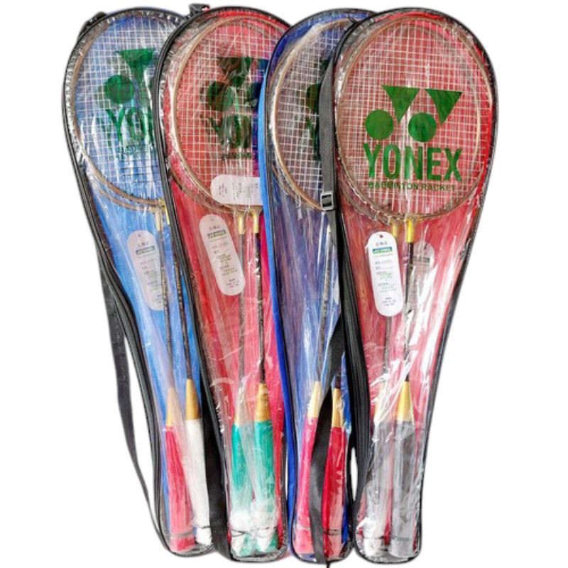 RAKET MURAH 1 SET ISI 2 RAKET BADMINTON YONEX / CARBONEX 9 SP FULL CARBON SHAFT