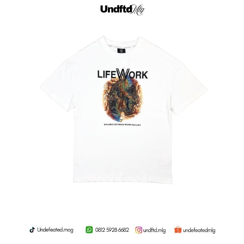 UD Life Work Planet Logo Tee