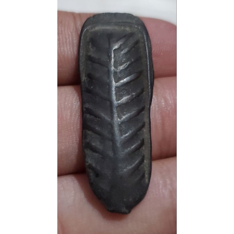 1 biji koin tin bersejarah, kuno, unik dan sangat langka temuan sungai untuk koleksi/hiasan/pajangan