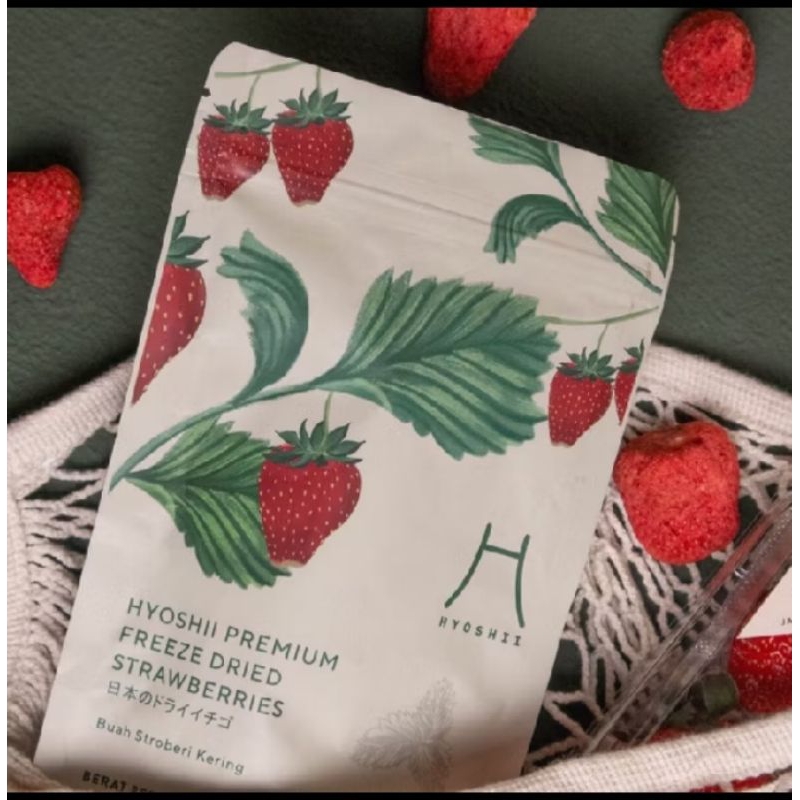 

HYOSHII FREEZE DRIED STRAWBERRY 25 GRAM