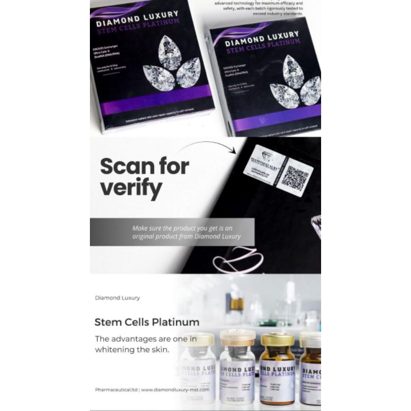 DIAMOND LUXURY Infus Chromosome perubahan instan dalam 48jam