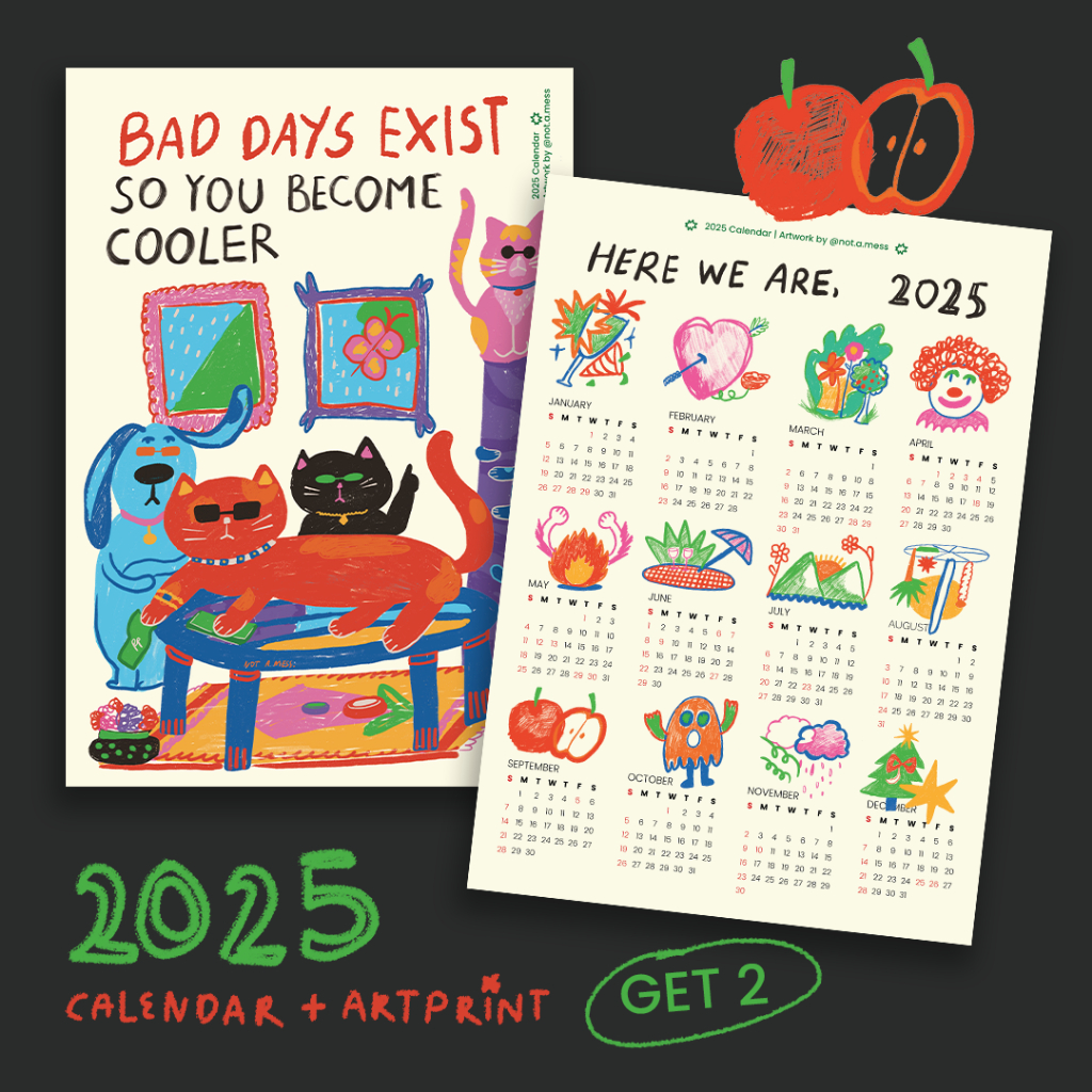 

KALENDER DINDING + ARTPRINT DEKORASI DINDING WALL DECOR