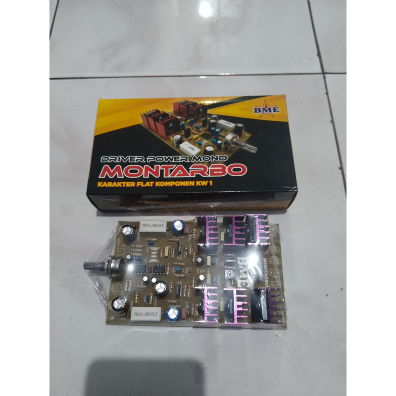 Driver Dan Mono MONTARBO Italy Super Power BME