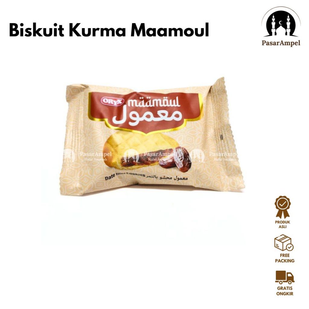 

ECER Biskuit Maamoul Biskuit Kurma Mamoul Oleh Oleh Haji Umroh Murah Original Saudi Arabia