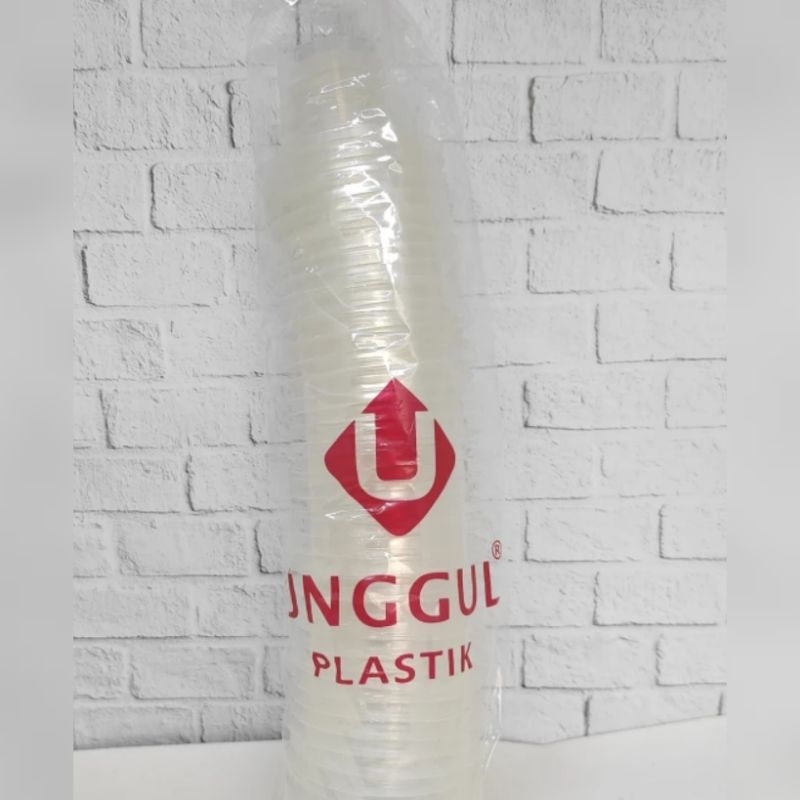 Cup Plastik Kecil utk Puding 60 ml + Tutup, isi 50 set