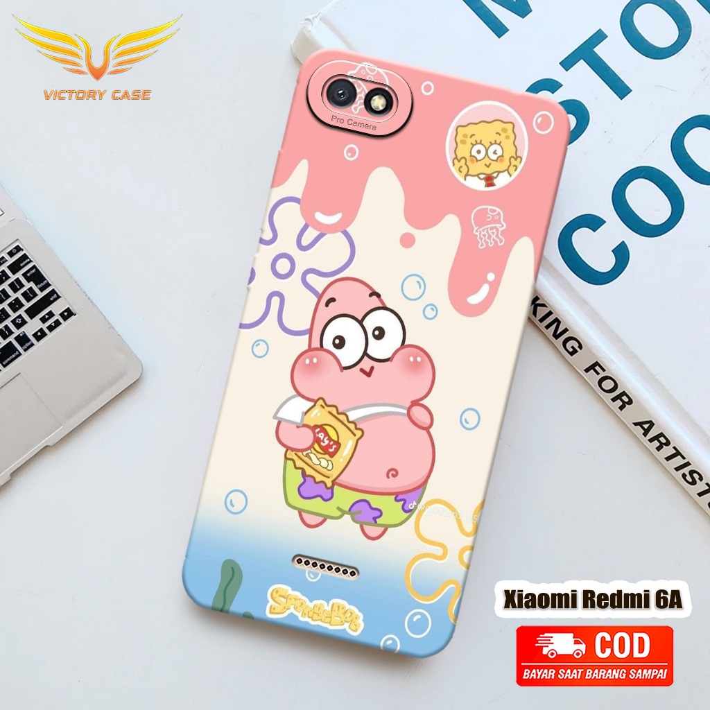 New Kartun Case - Softcase Xiaomi Redmi 6A Terbaru - Case Hp Xiaomi Redmi 6A - Casing Xiaomi Redmi 6