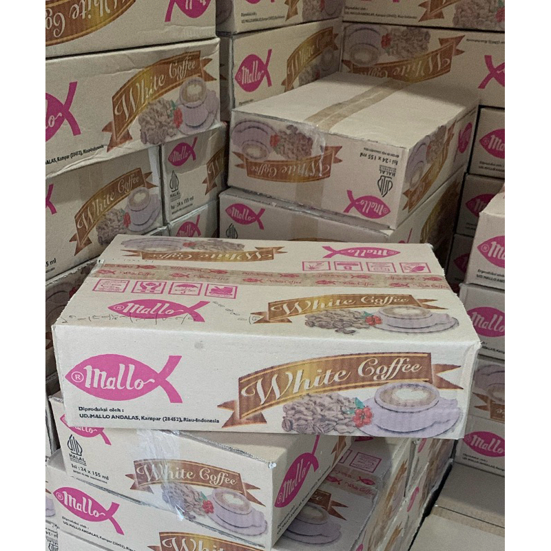

Mallo White Coffee Gelas Cup