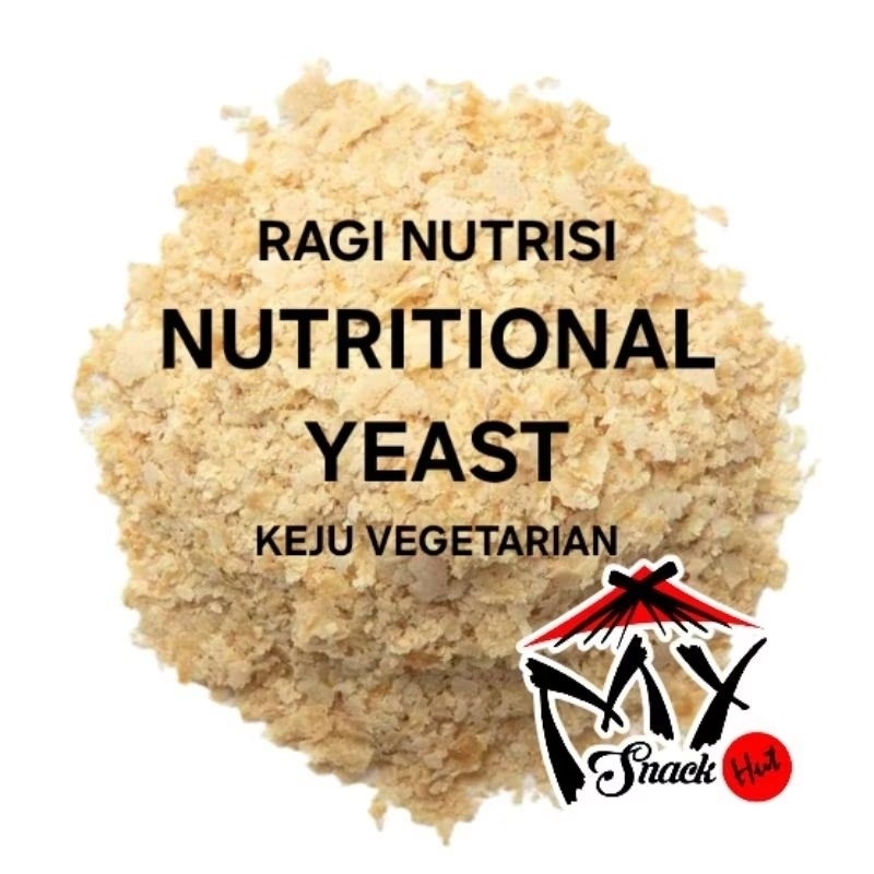 

NUTRITIONAL YEAST 250GR RAGI NUTRISI FLAKE PENYEDAP VEGETARIAN GURIH 营养酵母 MPASI KEJU ORGANIC HALAL