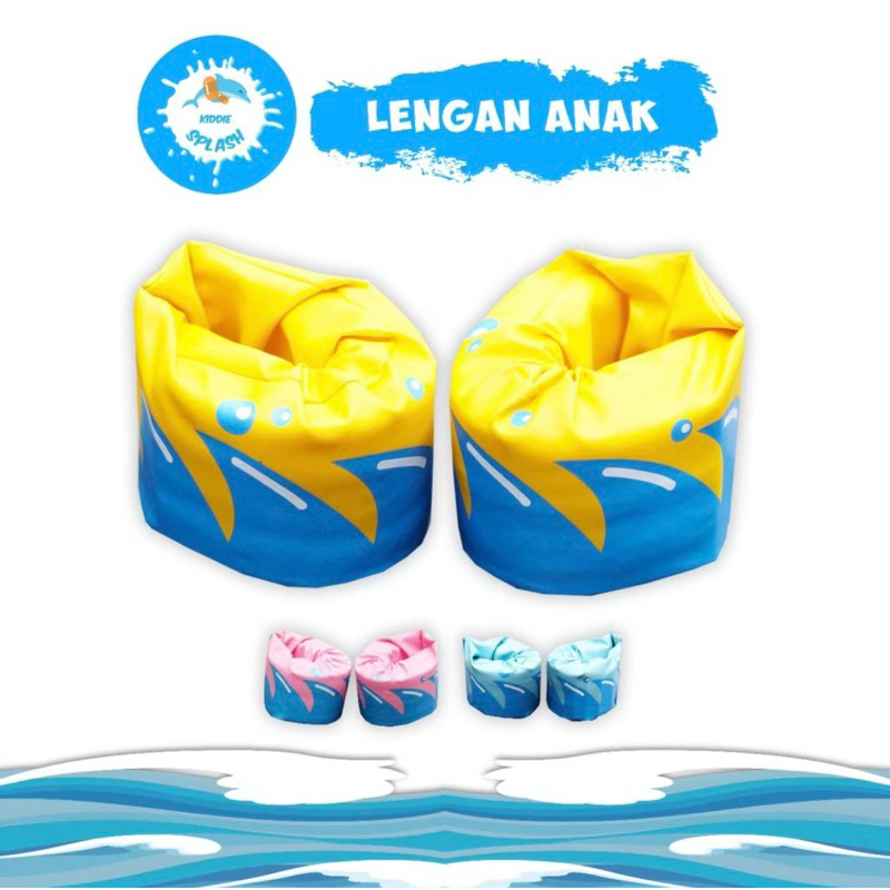 PRELOVED Pelampung KIDDIE Splash Bantal Anak Lengan Original