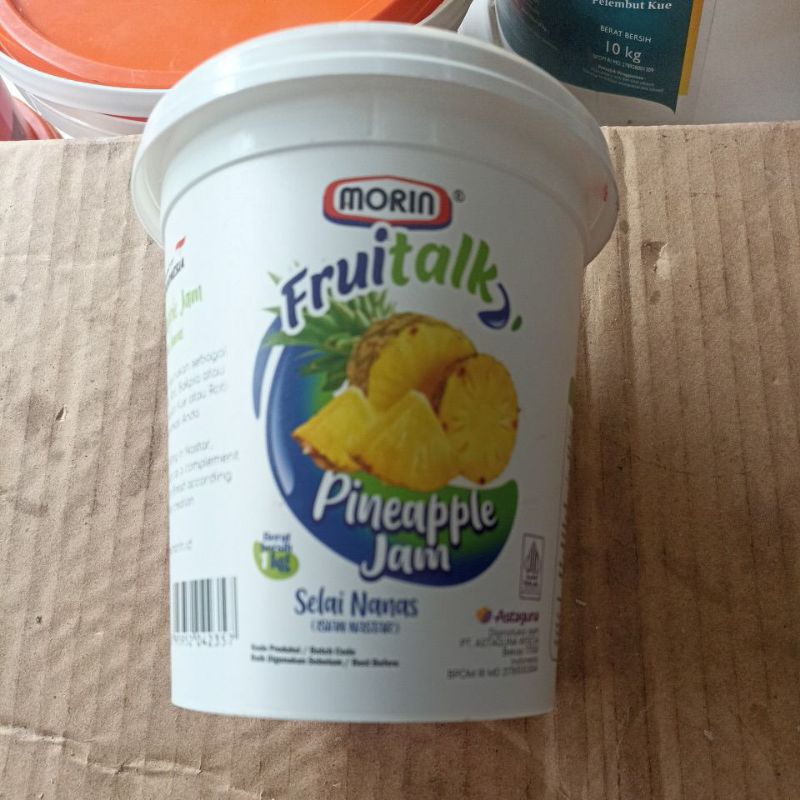 

Morin Fruittalk Pineapple Jam Selai Nanas 1kg