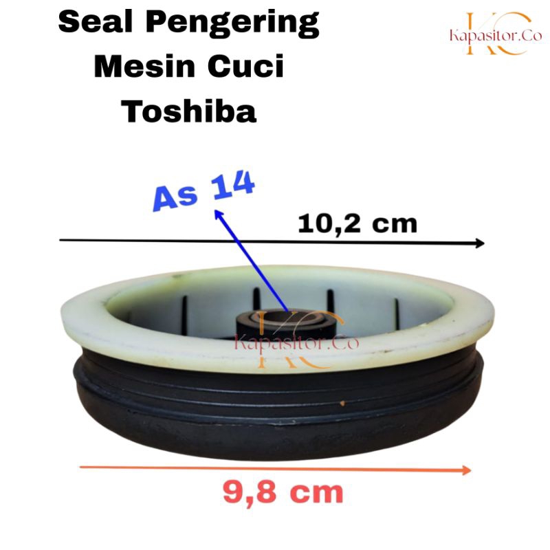 seal pengering mesin cuci toshiba original 2 tabung as 14 sil pengering mesin cuci toshiba karet pen