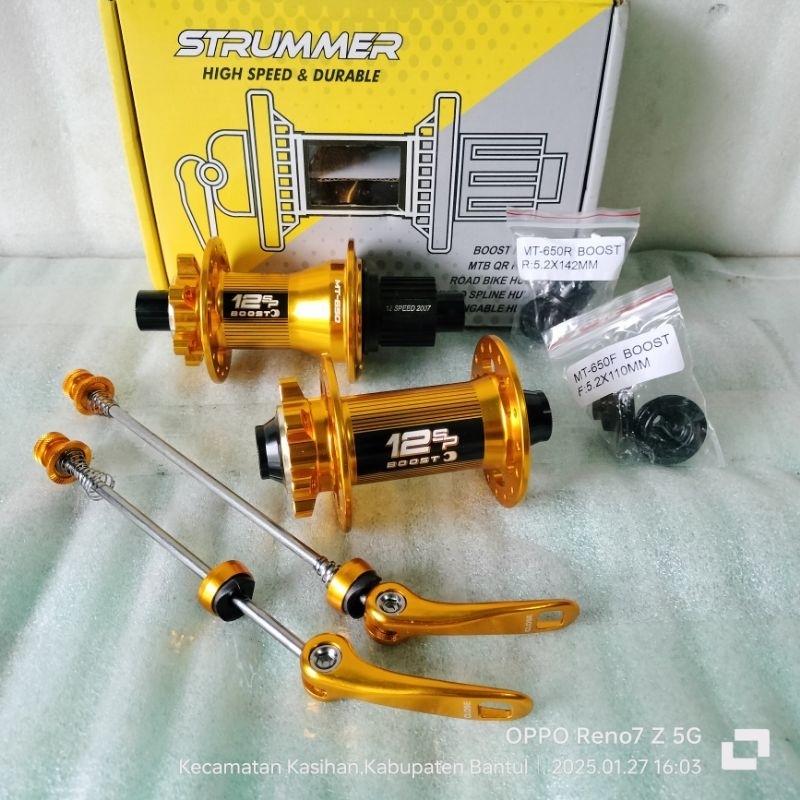 Hub Freehub Strummer MT650 Microspline TA Boost 12 speed 4 in 1 Tawon