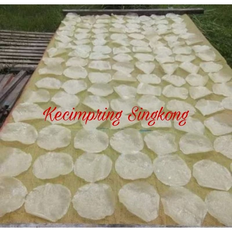 

Termurah Kecimpring Singkong Siap Goreng 250 gr