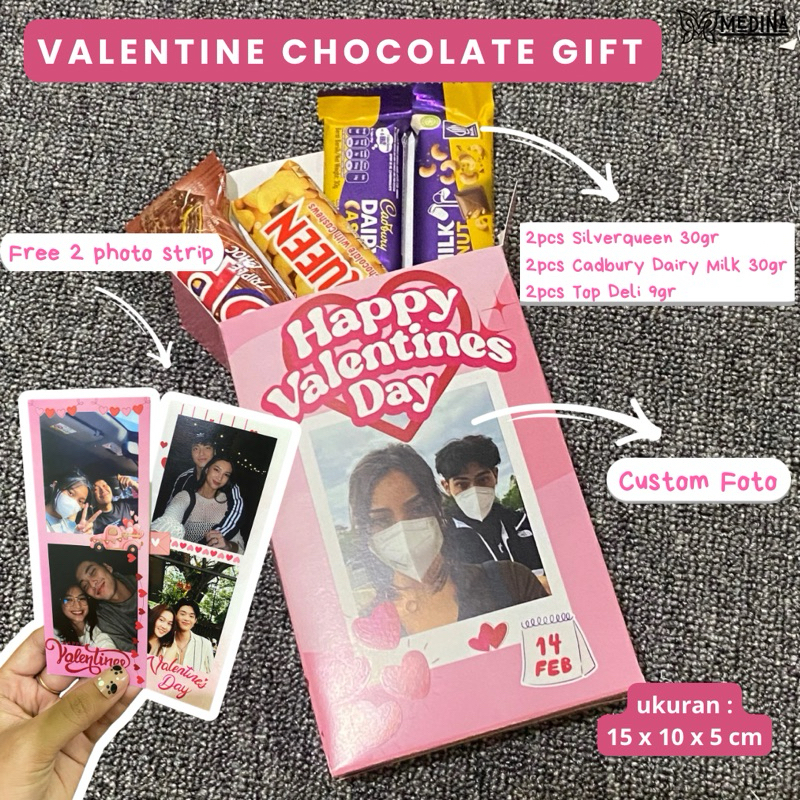 

Blind Box Valentine Gift Box Custom Foto Spesial 2025 Kado Valentine Pink