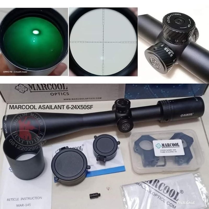 Telescope marcool asailant 6-24x50sf