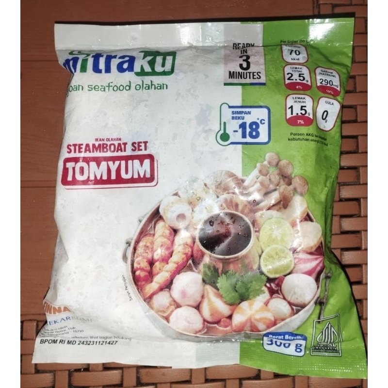 

MITRAKU SEAFOOD TOMYUM 300G