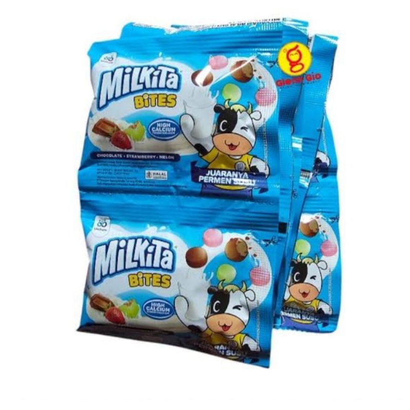 

Milkita Bites 1 renteng isi 10