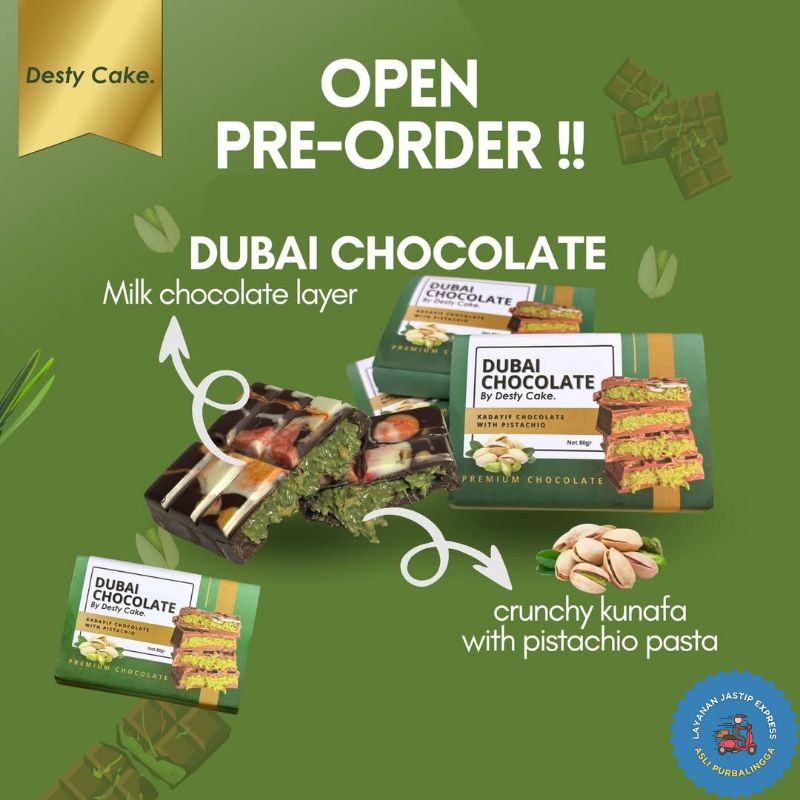 

DUBAI CHOCOLATE BY DESTY CAKE