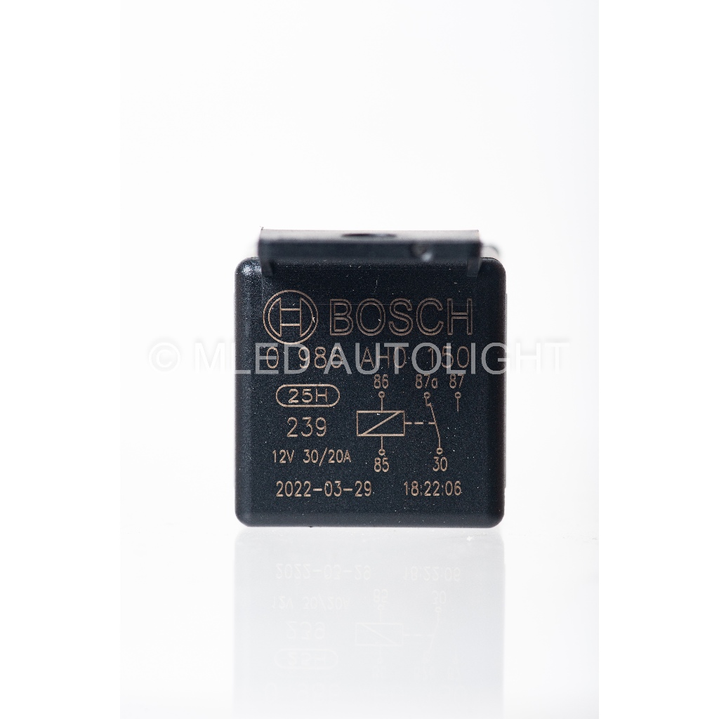 Relay Bosch 5 Kaki 12V Pemutus 87A