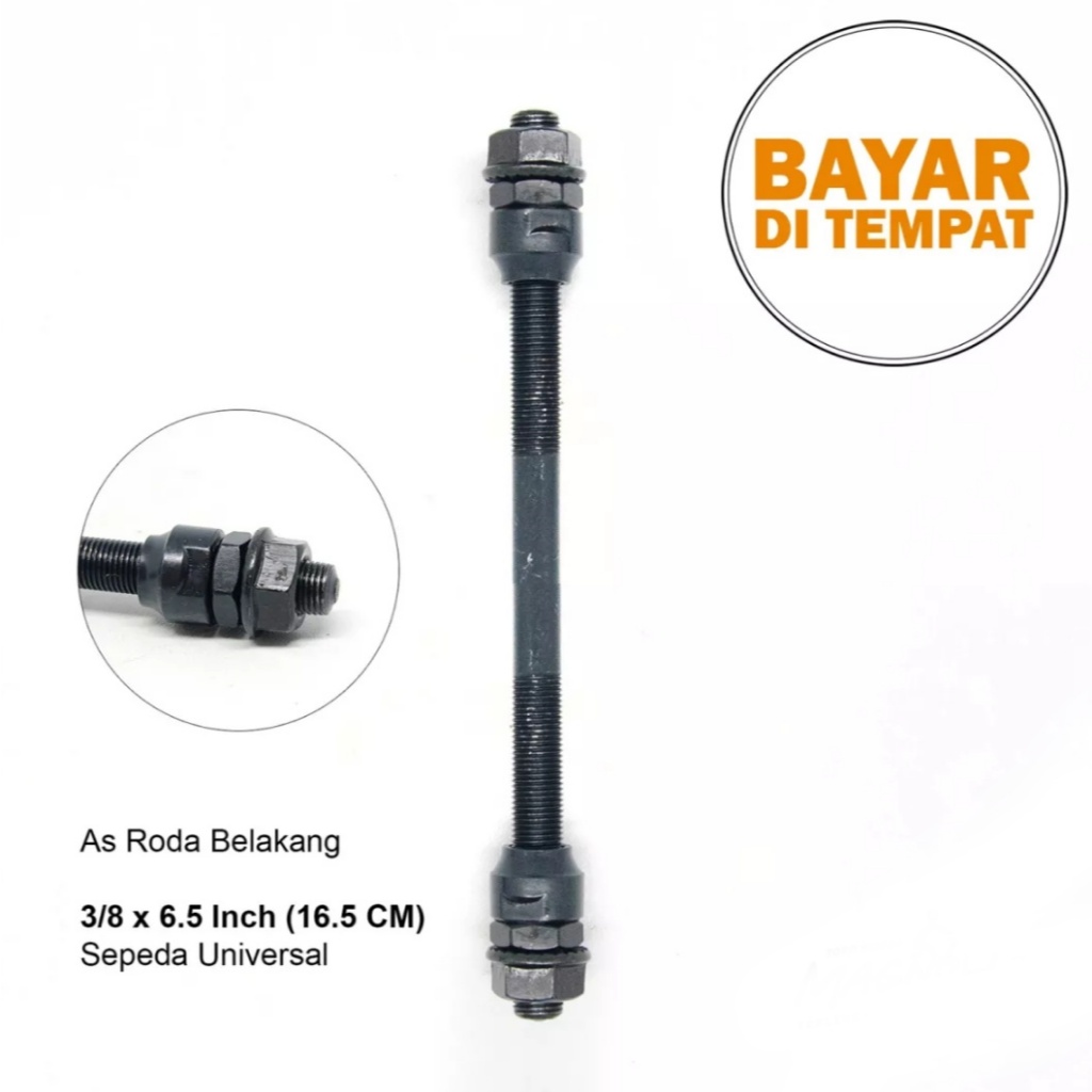 Às roda sepeda depan belakang sepeda bmx anak/dewasa as kunci 15 sepeda 12 16 18 20 24 26 inch