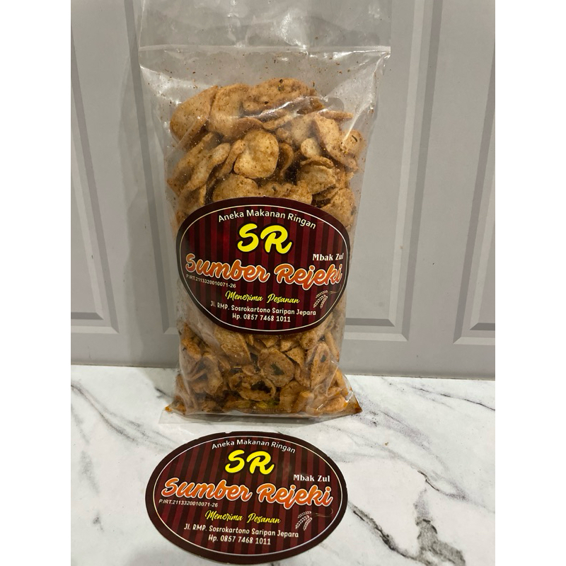 

OTAK OTAK CRISPY PEDAS UKURAN 250gr