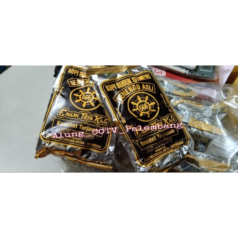 

Kopi Semendo 666 190Gr Kopi Asli Palembang