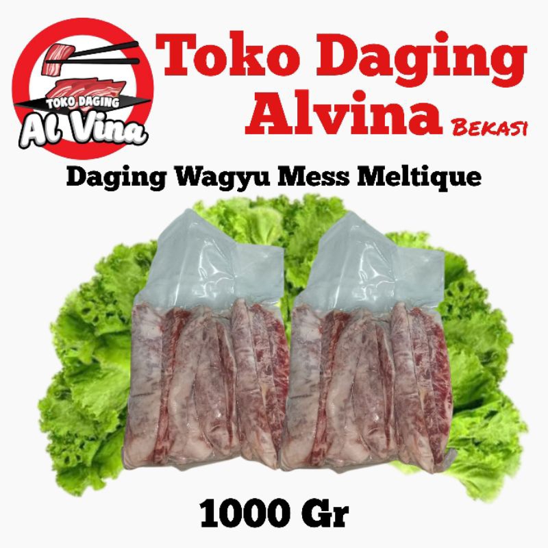 

Mess Metique 1 kg( daging wagyu steak)Toko Daging Alvina