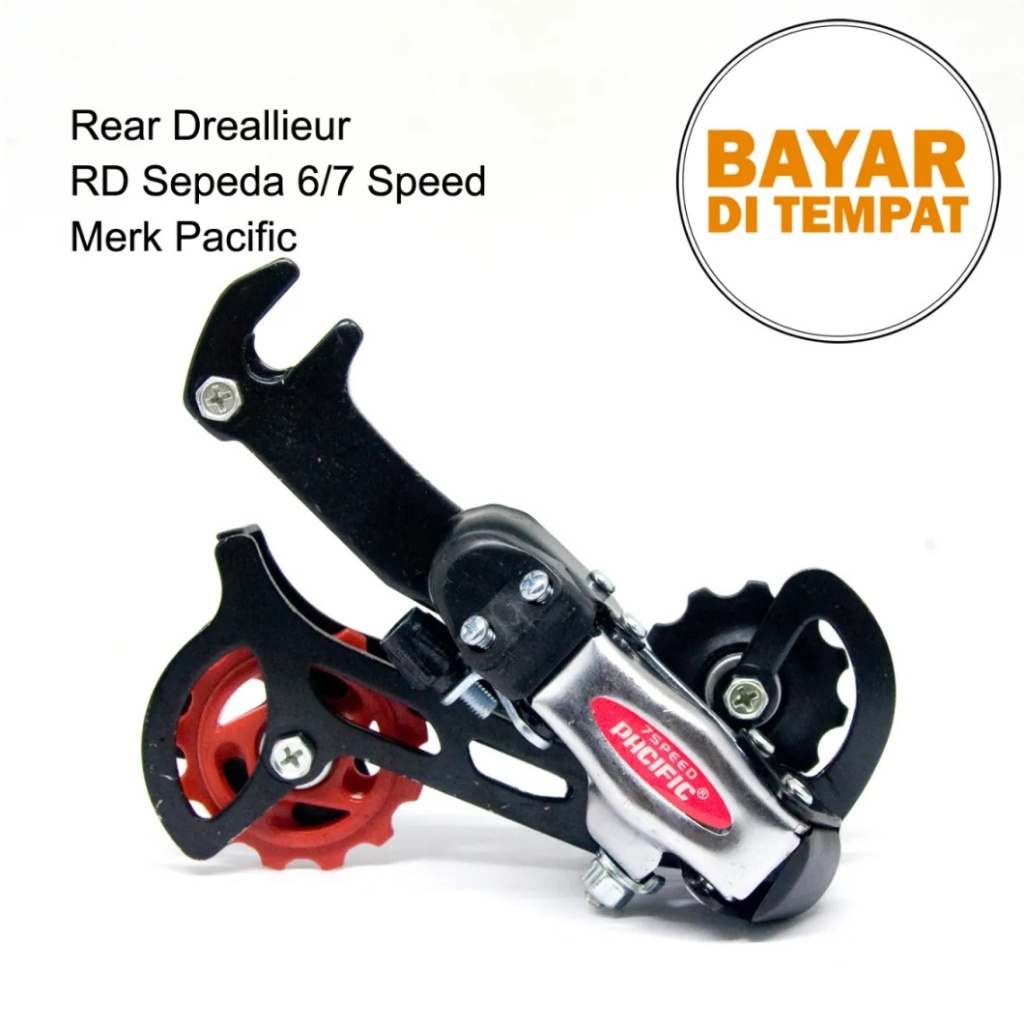 RD capit pacific / operan gigi sepeda RD 6/7 speed pacific  operan gigi type as